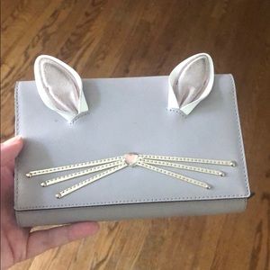 kate spade bunny wallet/clutch